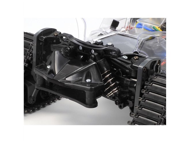 オフロードトラックの電動RCキット「ランドフリーダー クワッド