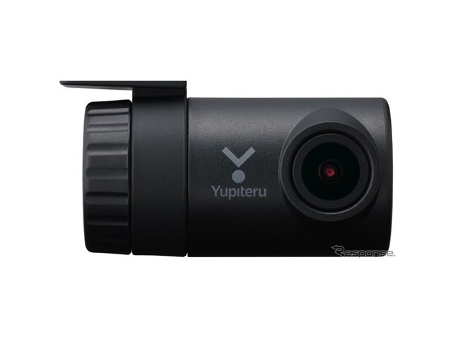 あおり運転をスマホに自動記録、ユピテルが無線LAN対応2カメラドラレコ