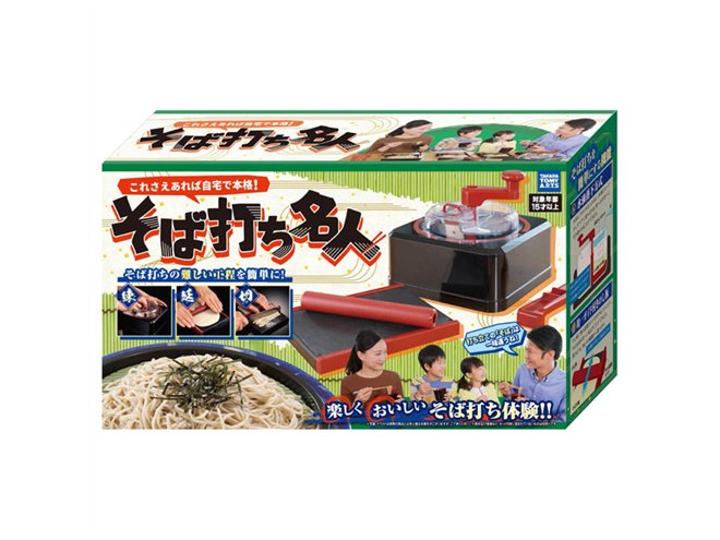 そば打ち用品 タカラトミー、そば打ち体験が楽しめるクッキングトイ「自宅で本格