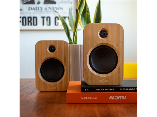 House of Marley、ブックシェルフ型Bluetoothスピーカー「Get Together