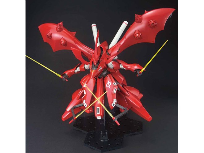 左右幅約40cmのガンプラ「HGUC 1/144 ナイチンゲール」最新の製品画像が公開 - 価格.com