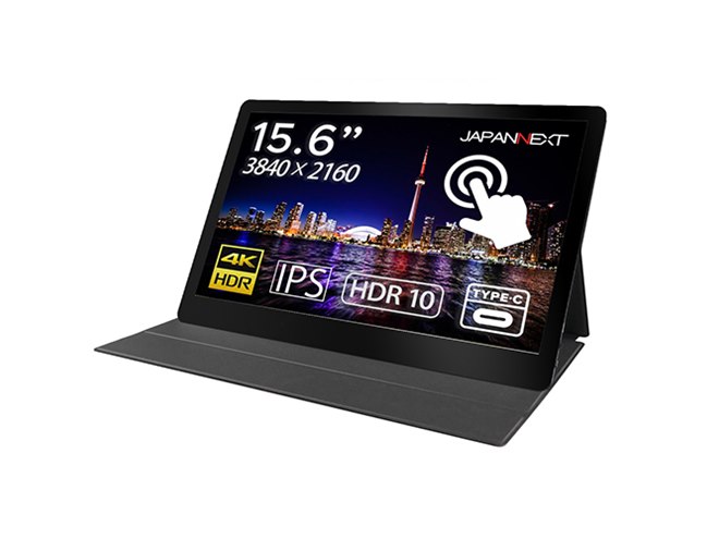 37,800円から、USB Type-C対応の4Kモバイル液晶ディスプレイ3機種