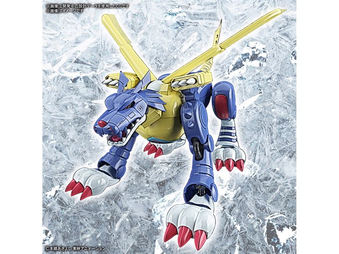 デジモンアドベンチャー」メタルガルルモンがエフェクト付きで立体化