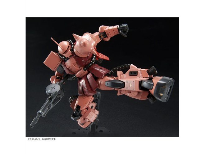 ガンダムビルドリアル」劇中登場のザクIIがRGガンプラ化、シャア