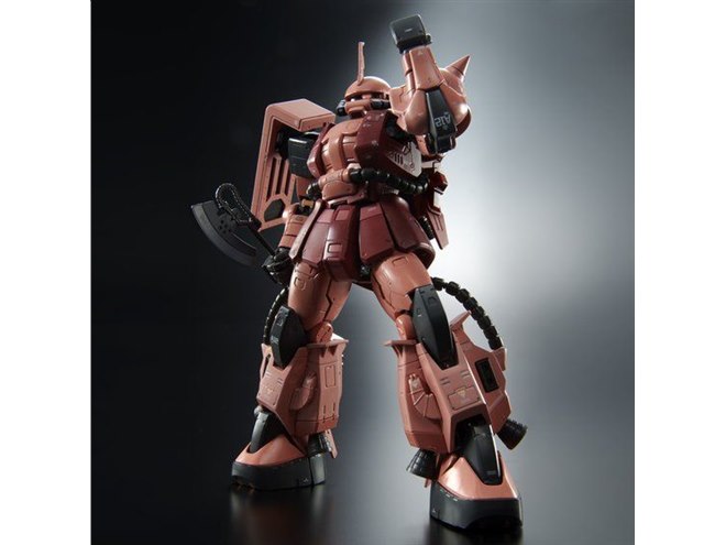 ガンダムビルドリアル」劇中登場のザクIIがRGガンプラ化、シャアピンク