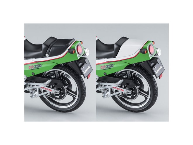 ハセガワ、1/12スケール「カワサキ KR250（KR250A）」を本日7/17から