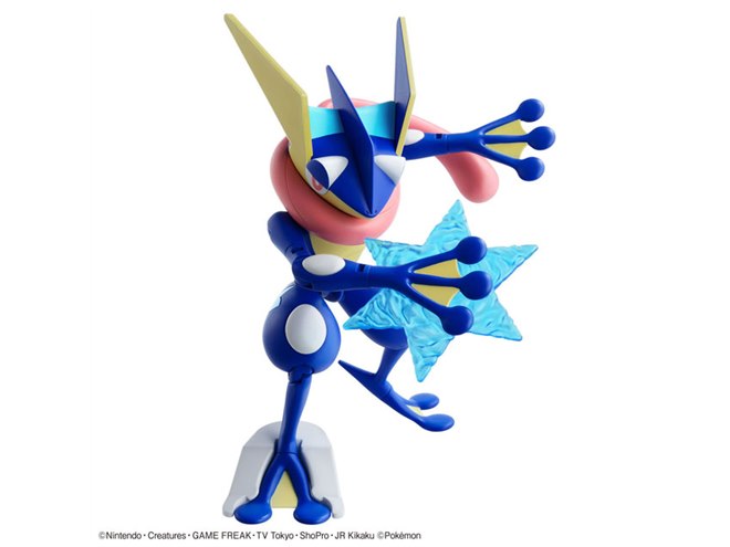 ポケモンプラモコレクション」わざエフェクトパーツ付きゲッコウガ