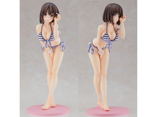 冴えカノ」水着姿の加藤恵を1/4ビックスケールで再現、24,000円 - 価格.com