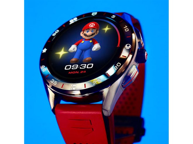 タグ・ホイヤー×スーパーマリオ」のコラボスマートウォッチが