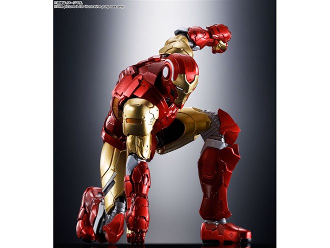 バンダイ、高級感のある「S.H.Figuarts アイアンマン テック