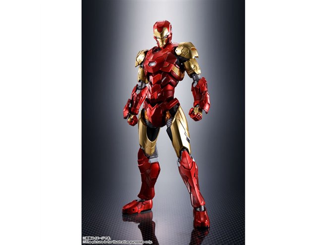 バンダイ、高級感のある「S.H.Figuarts アイアンマン テック・オン
