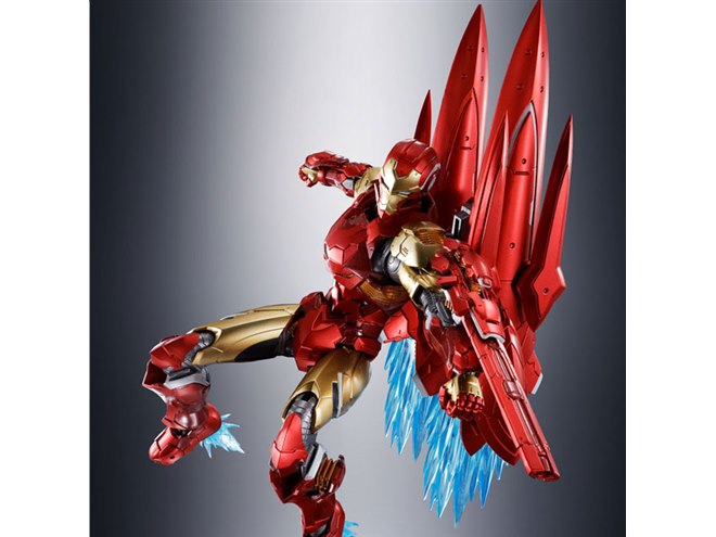 バンダイ、高級感のある「S.H.Figuarts アイアンマン テック