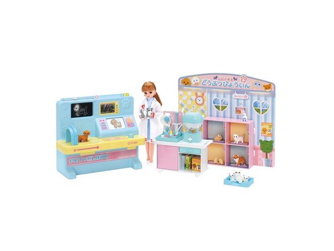 タカラトミー、ペット10匹が付属する「わんにゃんレントゲン！リカ