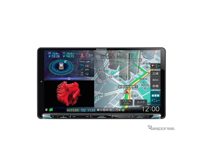 ケンウッド　彩速ナビ　フルセグ　MDV-M807HD　地図データ 2024年2版 ケンウッド 彩速ナビ フルセグ MDV-M807HD 地図データ 2024年2版