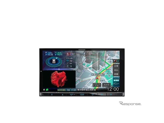 ケンウッド　彩速ナビ　フルセグ　MDV-M807HD　地図データ 2024年2版 ケンウッド 彩速ナビ フルセグ MDV-M807HD 地図データ 2024年2版