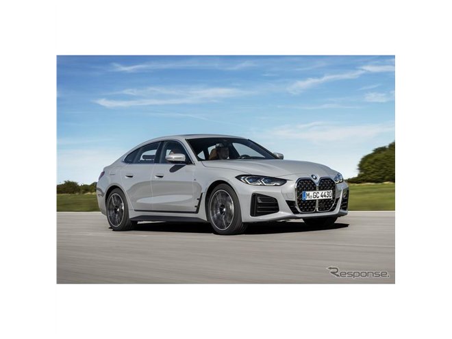 BMW 4シリーズ・グランクーペ 新型発売、縦型キドニーグリルが存在感を