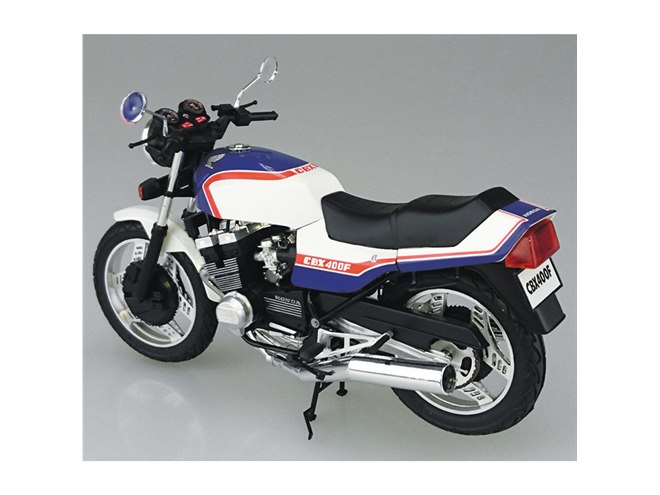 AOSHIMA、ホンダ「CBX400F」パールキャンディーブルー/パールシェル