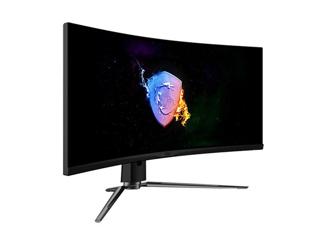 MSI MPG ARTYMIS 343CQR 34インチ湾曲ワイドモニター MSI、曲率1000Rで165Hz駆動の34型ゲーミング液晶「MPG ARTYMIS
