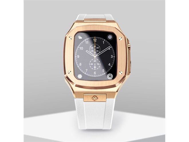 88,000円から、高級Apple Watchケース「SP44」にラバーストラップ採用