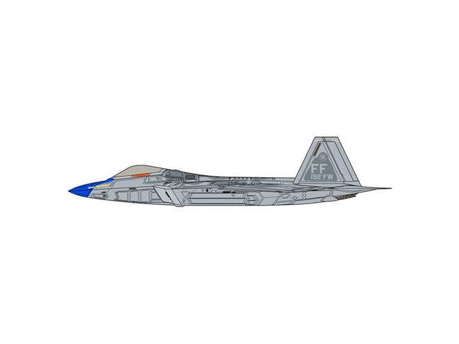 1/48「F-22 ラプター “ブルーノーズ ディテールアップバージョン