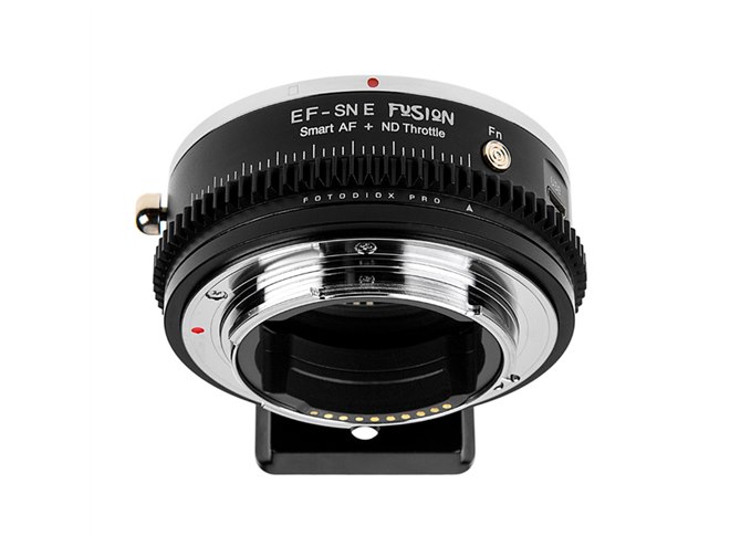 Fotodiox、キヤノンEF→ソニーE変換の可変式NDフィルター内蔵