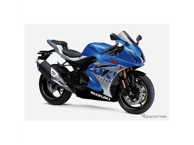 スズキのスーパースポーツバイク、GSX-R1000R ABSのカラーリングを変更