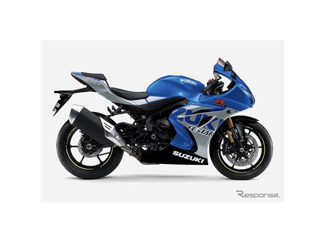 スズキのスーパースポーツバイク、GSX-R1000R ABSのカラーリングを変更