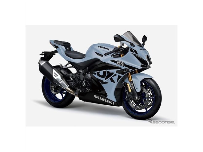 スズキのスーパースポーツバイク、GSX-R1000R ABSのカラーリングを変更