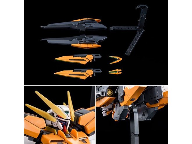 ガンダムハルート」最終決戦仕様がHGガンプラ化、GNシザービットを装備