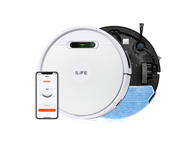 ILIFE、紙パックや水拭きを採用したロボット掃除機「V3sMax」 - 価格.com