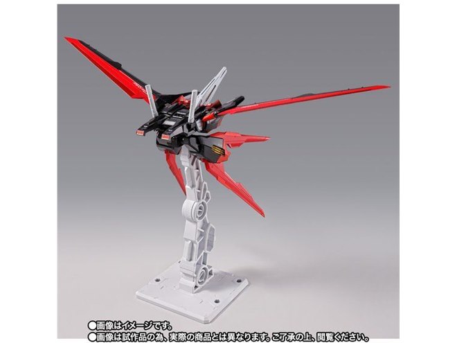 BANDAI - L BUILD エールストライカー - 10th Ver.- METAL BUILD」10周年記念、「エールストライカー」が特別仕様で