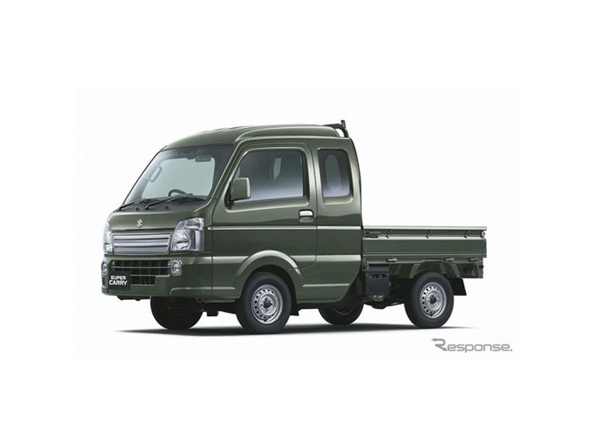スズキ キャリイ、外観・装備を充実…4AT仕様の60周年記念車も新設定