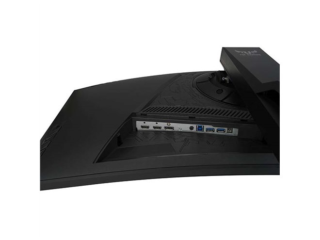 ASUS、35型で曲面を採用した大画面ゲーミングディスプレイ「TUF