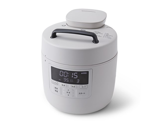 シロカ、高圧力95kPaのフラッグシップ電気圧力鍋「おうちシェフ PRO」2