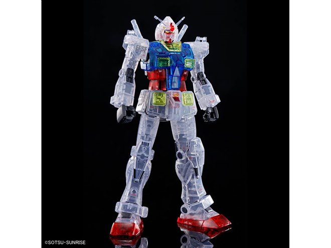 THE ORIGIN版「RX-78-02 ガンダム」がクリアカラーの限定ガンプラで登場、2,530円 - 価格.com