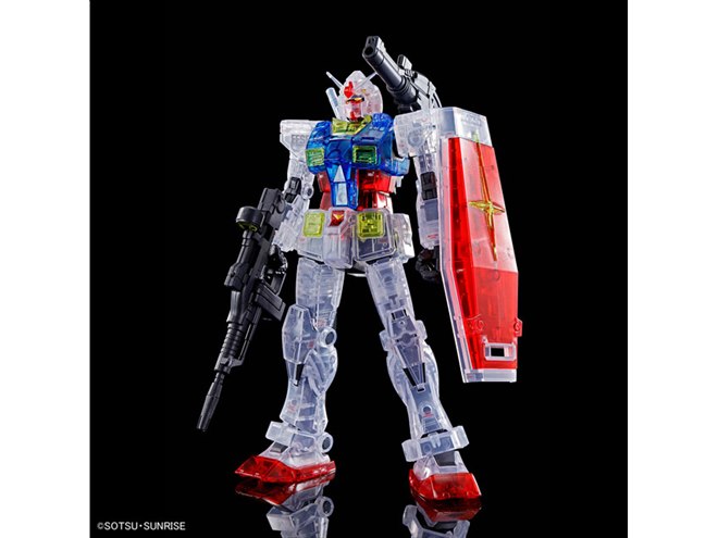 THE ORIGIN版「RX-78-02 ガンダム」がクリアカラーの限定