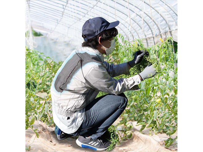 サンコー、循環する氷水で上半身を冷やす「水冷クールベストPlus