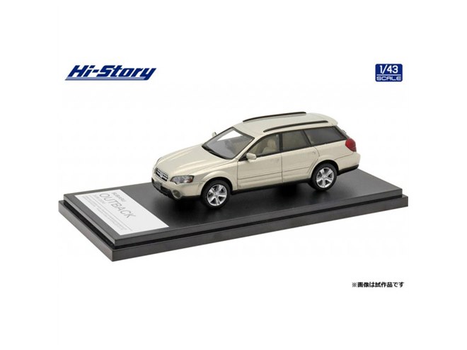 Hi-Story、2004年の「スバル・アウトバック（3代目）3.0R」1/43モデル
