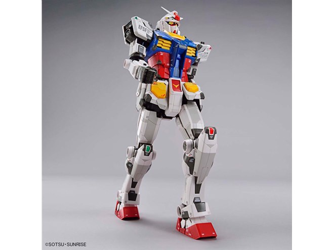 動くガンダム”を1/48で再現、LEDユニット付きガンプラ「1/48 RX