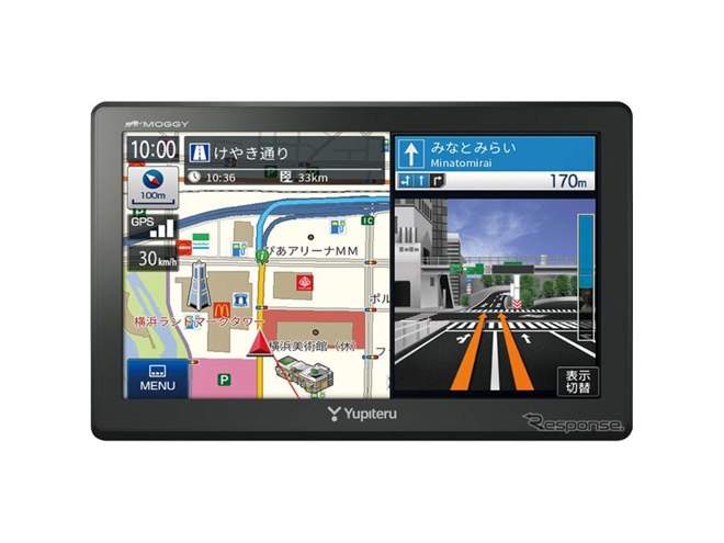 ポータブルナビ。ユビテル。