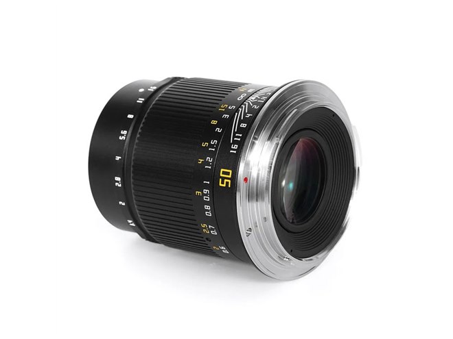 36,300円、ミラーレスカメラ用の大口径標準レンズ「TTArtisan 50mm f