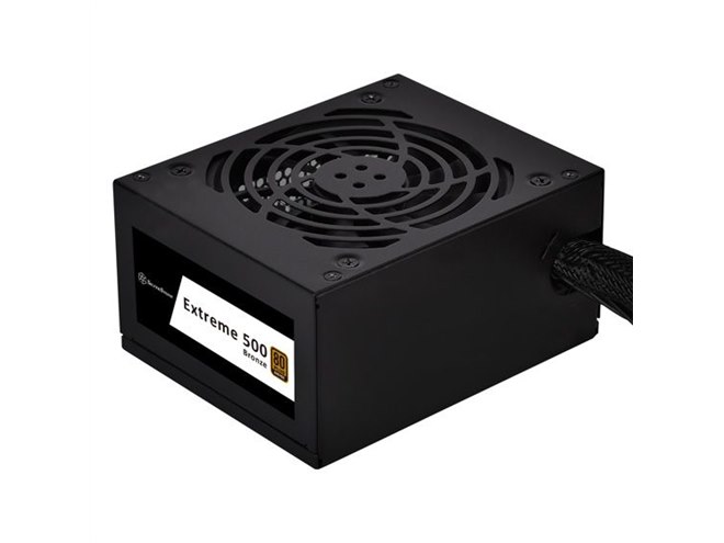 SilverStone Extreme 500 電源ユニット SilverStone、ATXブラケットが付属するSFX電源「Extreme 500 Bronze