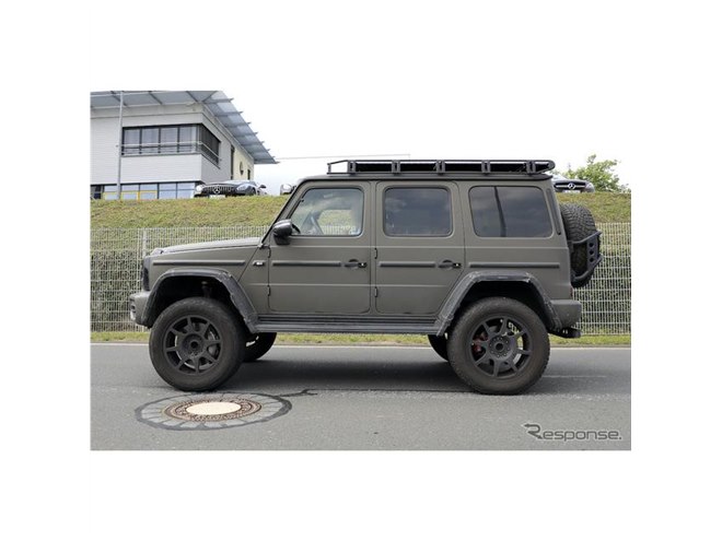 究極のGクラス「4×4スクエアード」発表間近か!? アーミールックの