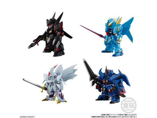 スーパーロボット大戦」30周年のコレクションフィギュア第1弾が990円で