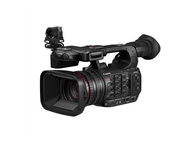 キヤノン、瞳検出・頭部検出に対応した業務用4Kビデオカメラ