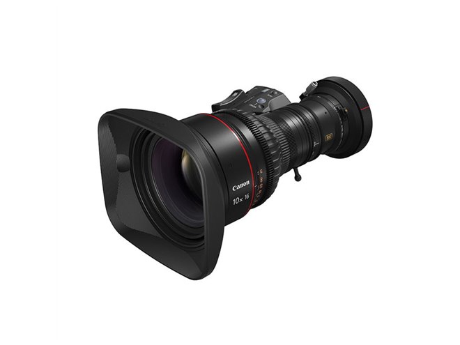 キヤノン、8K放送用ポータブルズームレンズ「10×16 KAS S」10月下旬
