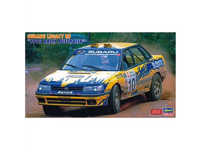 ハセガワ、1/24模型「スバル レガシィ RS “1992 ラリー オーストラリア