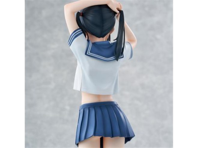 カントク氏「セーラー服のまんなか」表紙画の女の子がフィギュアに、19,800円 - 価格.com