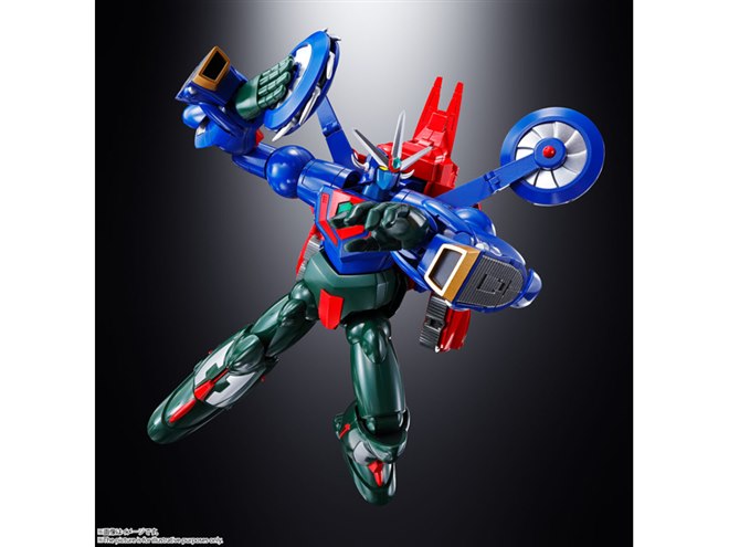 バンダイ、フルアクションモデル「超合金魂 GX-96 ゲッターロボ號」を