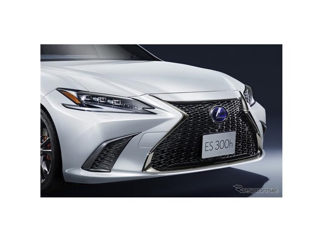 レクサス ES 改良新型】フロントマスク刷新、快適性やリニアなドライブ